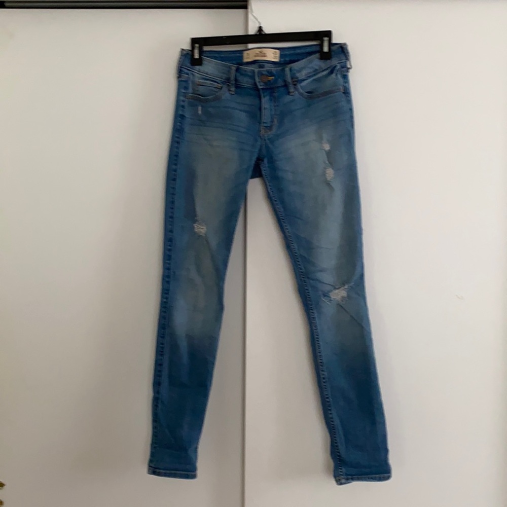 Hollister super skinny jeans 3S W26 L29 blue wash